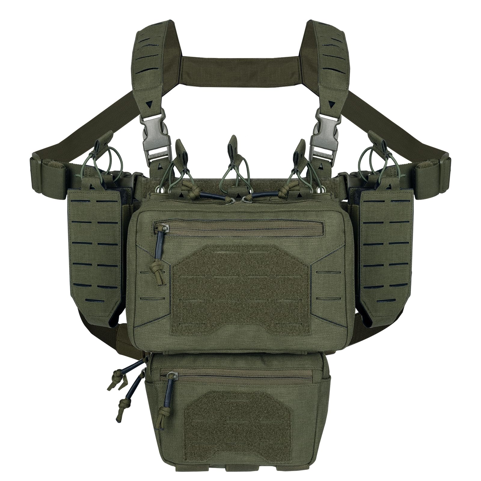 Amazon.com : YAKEDA Tactical Chest Mini Rig Vest/Training Mini Rig